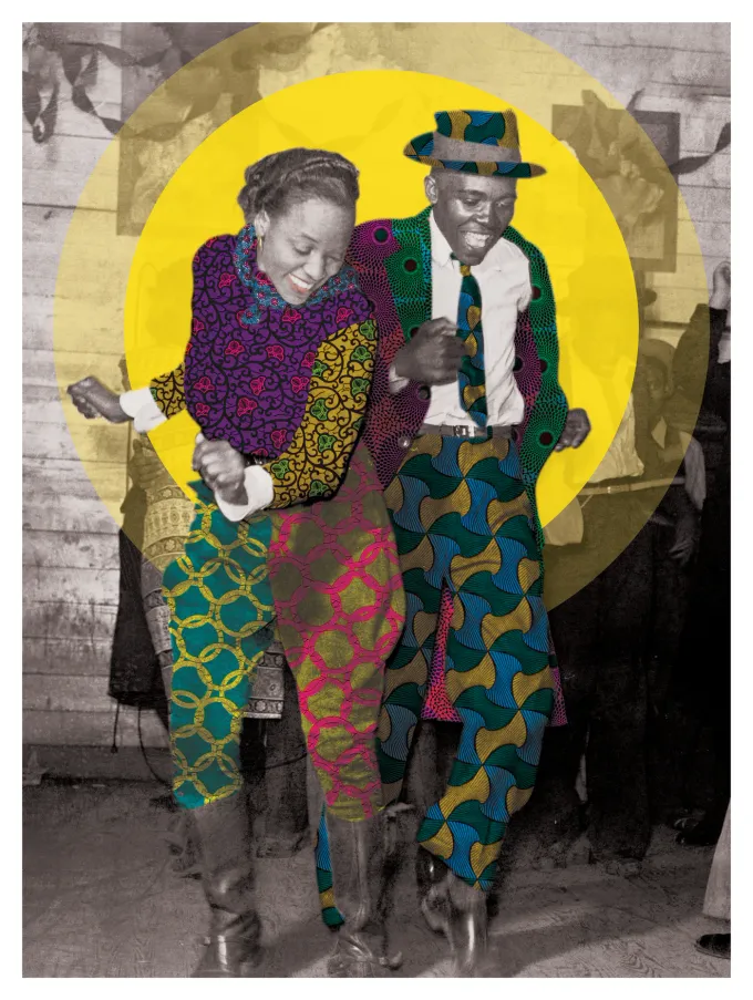 Saturday Night in Full Swing — Clarksdale, 1939 shown at the selected relative print scale.