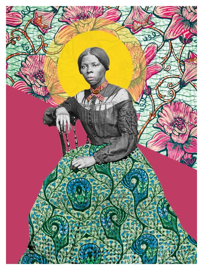 A Life in Freedom — Harriet Tubman, 1911 shown at the selected relative print scale.