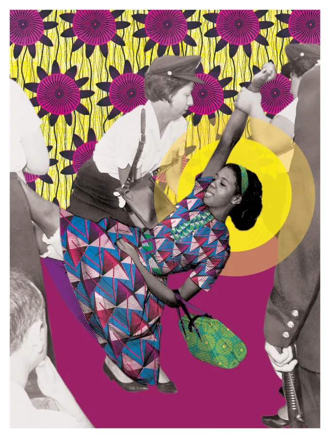 Joy Won’t Be Moved — Juanita Sealy, Brooklyn, 1963 shown at the selected relative print scale.