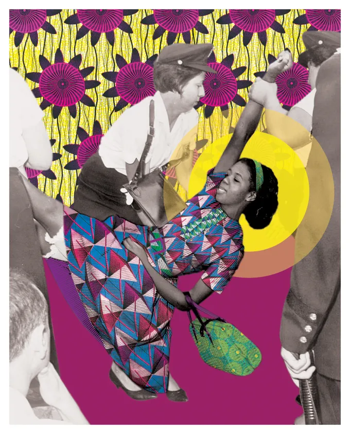 Joy Won’t Be Moved — Juanita Sealy, Brooklyn, 1963 shown at the selected relative print scale.