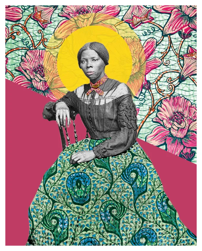 A Life in Freedom — Harriet Tubman, 1911 shown at the selected relative print scale.