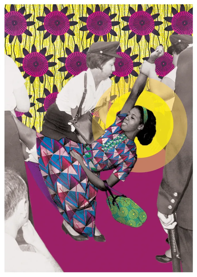 Joy Won’t Be Moved — Juanita Sealy, Brooklyn, 1963 shown at the selected relative print scale.