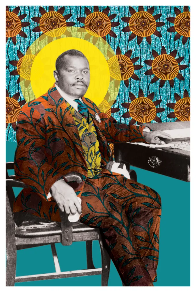 Dressed for the Future — Marcus Garvey, 1924 shown at the selected relative print scale.